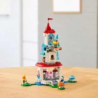 LEGO® Super Mario™ 71407 Katzen-Peach-Anzug und Eisturm Erweiterungsset