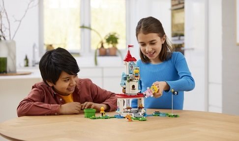 LEGO® Super Mario™ 71407 Katzen-Peach-Anzug und Eisturm Erweiterungsset