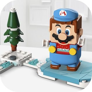 LEGO Super Mario 71415 Ice Mario and the Frozen World Expansion Set 