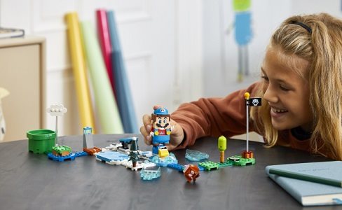 LEGO Super Mario 71415 Ice Mario and the Frozen World Expansion Set 