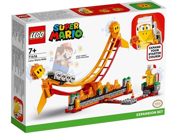 LEGO Super Mario 71416 Lava Wave Expansion Set LEGO Super Mario 71416 Lava Wave Expansion Set