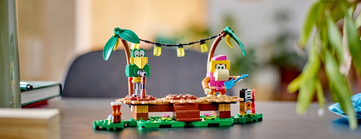 LEGO Super Mario 71421 Dixie Kongs Dschungel-Jam – Erweiterungsset