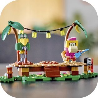 LEGO Super Mario 71421 Dixie Kongs Dschungel-Jam – Erweiterungsset