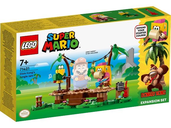 LEGO Super Mario 71421 Dixie Kongs Dschungel-Jam – Erweiterungsset