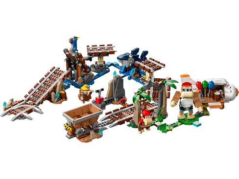 LEGO® Super Mario™ 71425 Diddy Kong's Mine Cart Ride - Expansion Set LEGO® Super Mario™ 71425 Diddy Kong's Mine Cart Ride - Expansion Set