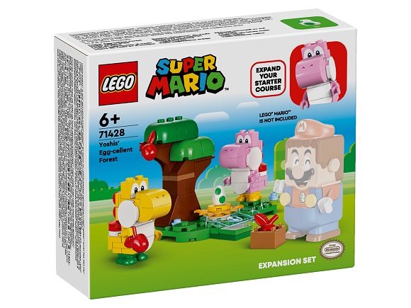 Stavebnica LEGO® Super Mario™ 71428 Yoshi a fantastický vajíčkový les – rozširujúci set
