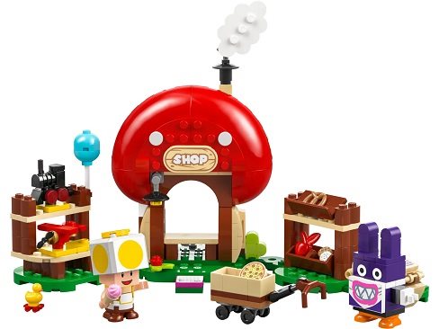 LEGO stavebnica Super Mario™ 71429 Nabbit v Toadovom obchodíku – rozširujúci set