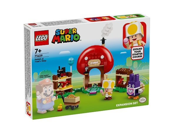 LEGO® Super Mario™ 71429 Mopsie in Toads Laden – Erweiterungsset