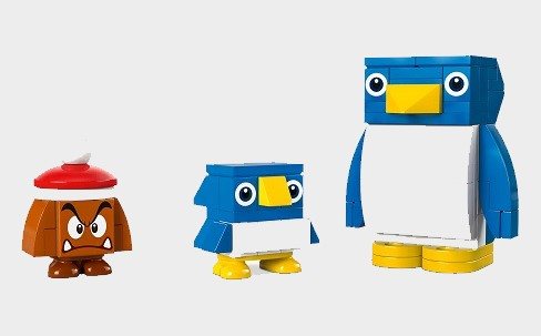 LEGO stavebnica Super Mario™ 71430 Snehové dobrodružstvo s rodinou penguin – rozširujúci set 