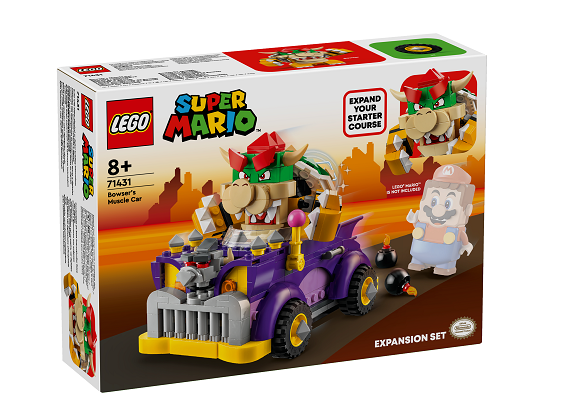 LEGO® Super Mario™ 71431 Bowserov športiak – rozširujúci set 