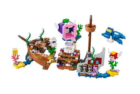 LEGO® Super Mario™ 71432 Dorrie a dobrodružstvo vo vraku lode – rozširujúci set