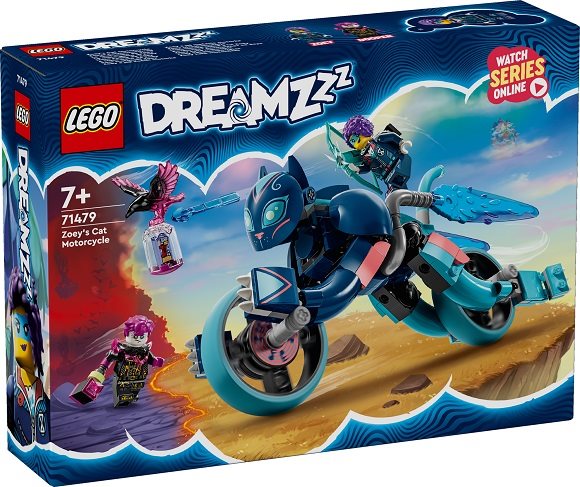 LEGO® DREAMZzz™ 71479 Zoeys Katzenmotorrad