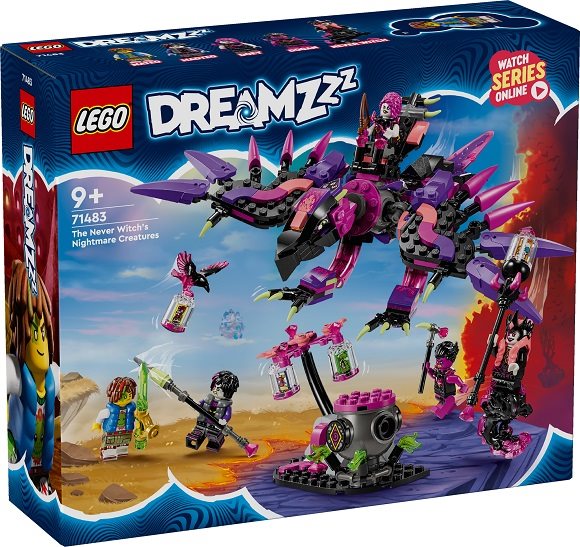 LEGO® DREAMZzz™ 71483 Die Albtraumkreaturen der Nimmerhexe