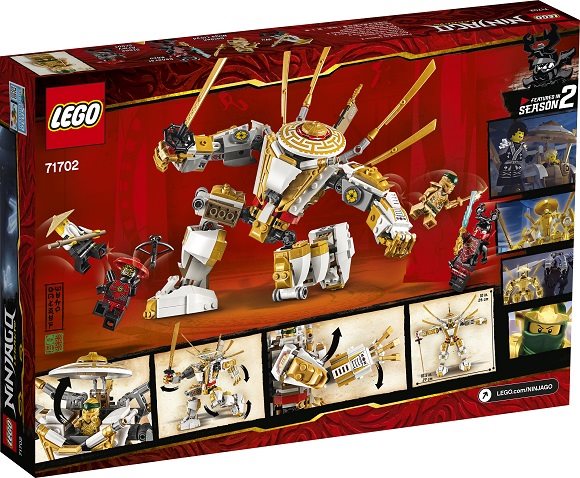LEGO Ninjago 71702 Goldener Roboter LEGO Ninjago 71702 Goldener Roboter
