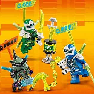LEGO Ninjago 71709 Jay and Lloyd's Velocity Racers LEGO Ninjago 71709 Jay and Lloyd's Velocity Racers