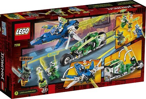 LEGO Ninjago 71709 Jay and Lloyd's Velocity Racers LEGO Ninjago 71709 Jay and Lloyd's Velocity Racers