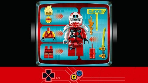 LEGO Ninjago 71714 Kai's Avatar - Arcade Spielautomat LEGO Ninjago 71714 Kai's Avatar - Arcade Spielautomat