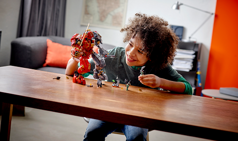LEGO Ninjago 71720 Fire Stone Mech
