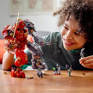 LEGO Ninjago 71720 Fire Stone Mech