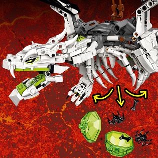 LEGO Ninjago 71721 Skull Sorcerer's Dragon LEGO Ninjago 71721 Skull Sorcerer's Dragon