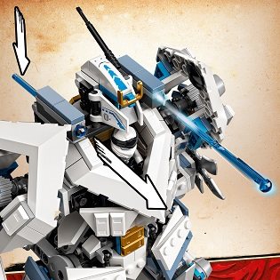 LEGO Ninjago 71738 Zanes Titan-Mech