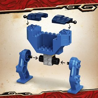 LEGO Ninjago 71740 Jay' s Electromobot