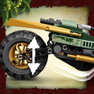 LEGO Ninjago 71745 Lloyd' s jungle motorcycle