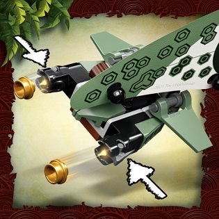 LEGO Ninjago 71745 Lloyd' s jungle motorcycle