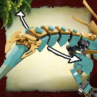 LEGO Ninjago 71746 Jungle Dragon
