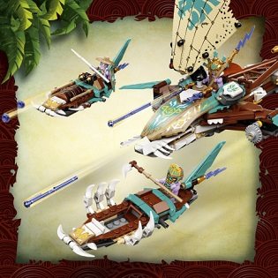 LEGO Ninjago 71748 Catamaran duel at sea