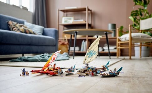 LEGO Ninjago 71748 Catamaran duel at sea