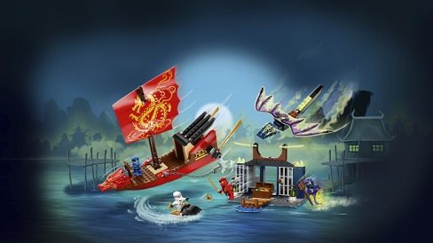 LEGO Ninjago 71749 Final Flight of Destiny's Bounty LEGO Ninjago 71749 Final Flight of Destiny's Bounty