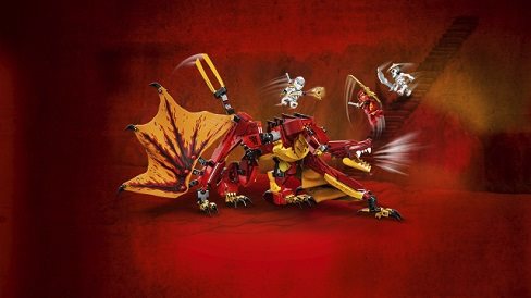 LEGO Ninjago 71753 Fire dragon attack LEGO Ninjago 71753 Fire dragon attack