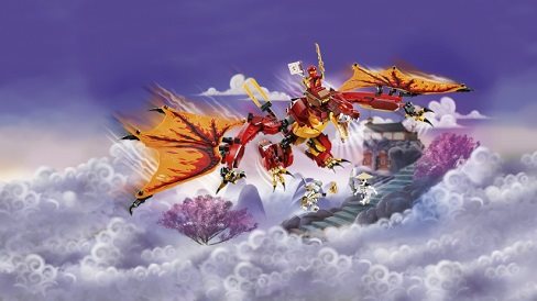 LEGO Ninjago 71753 Fire dragon attack LEGO Ninjago 71753 Fire dragon attack