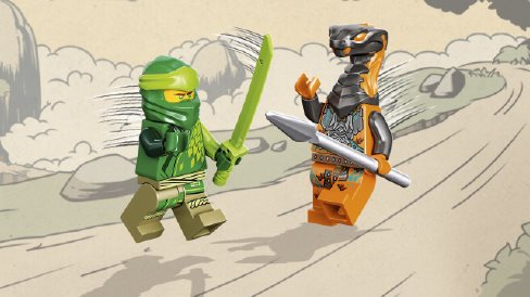 LEGO NINJAGO 71757 Lloydův nindžovský robot