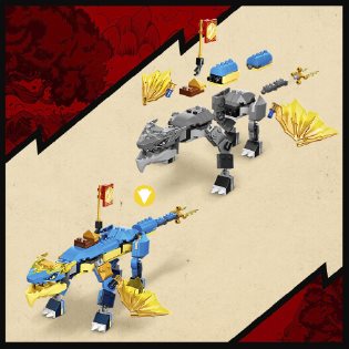 LEGO NINJAGO 71760 Jay's Stormy Dragon EVO