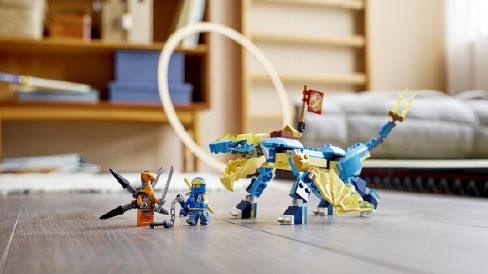 LEGO NINJAGO 71760 Jay's Stormy Dragon EVO