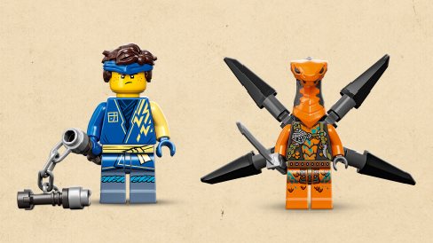 LEGO NINJAGO 71760 Jay's Stormy Dragon EVO