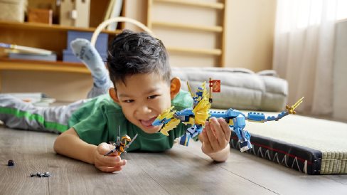 LEGO NINJAGO 71760 Jay's Stormy Dragon EVO