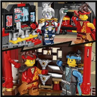 LEGO NINJAGO 71767 Chrám bojových umění nindžů LEGO NINJAGO 71767 Chrám bojových umění nindžů