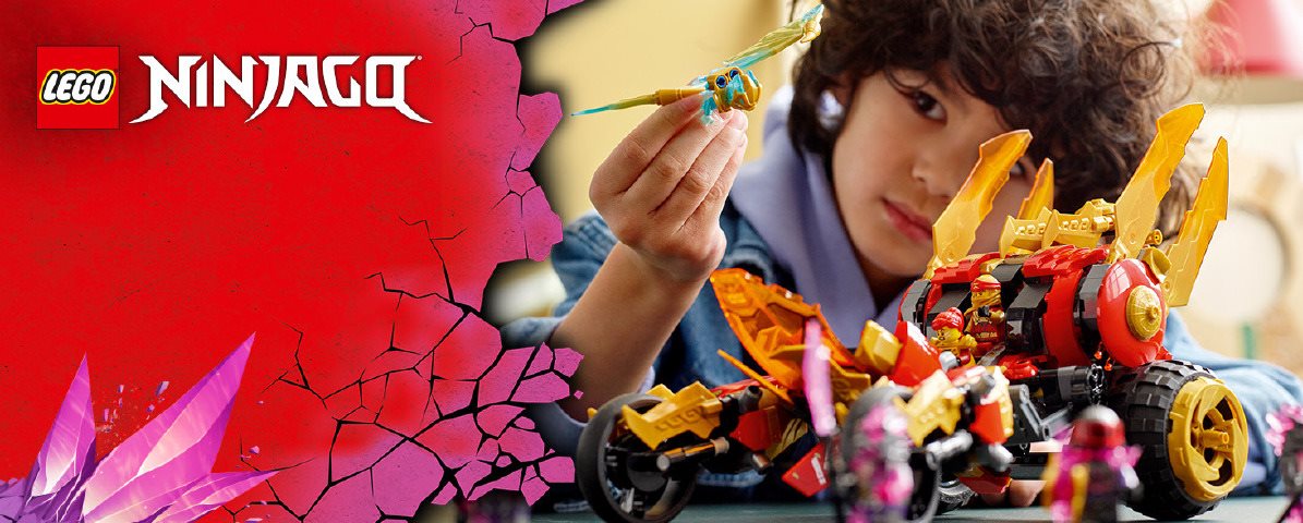 LEGO® NINJAGO® 71773 Kai's Golden Drachen Quad