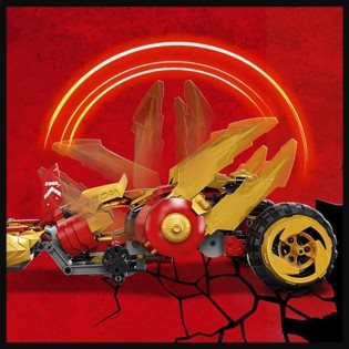 LEGO® NINJAGO® 71773 Kai's Golden Drachen Quad