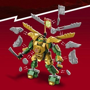 LEGO NINJAGO 71781 Lloyd and the Battle of the Robots EVO