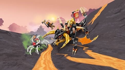 LEGO® NINJAGO® 71782 Cole's Erddrache EVO