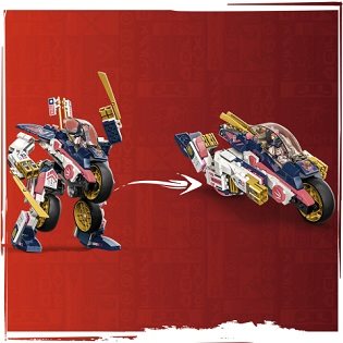 LEGO NINJAGO 71792 Sora a jej transformačný motorobot 
