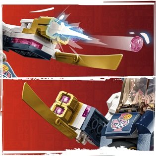 LEGO NINJAGO 71792 Sora a jej transformačný motorobot 