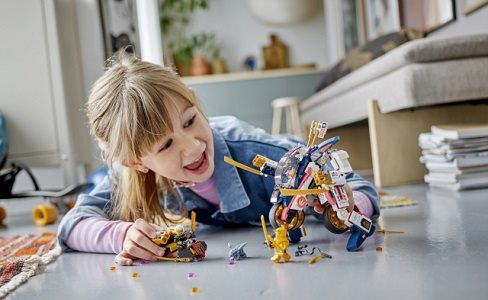 LEGO NINJAGO 71792 Sora a jej transformačný motorobot 
