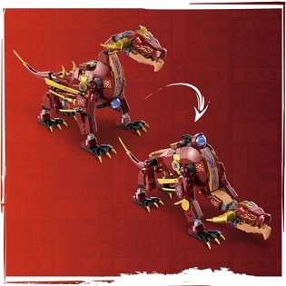 LEGO NINJAGO 71793 Wyldfires Lavadrache