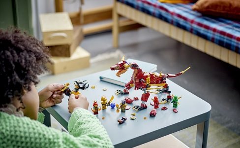 LEGO NINJAGO 71793 Wyldfires Lavadrache