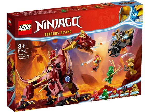 LEGO NINJAGO 71793 Wyldfires Lavadrache